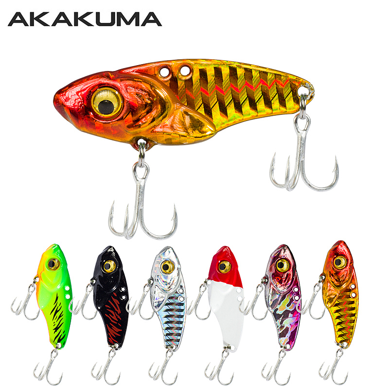 3D Printing Lure - 6PCS Metal VIB Lure 5g 7g