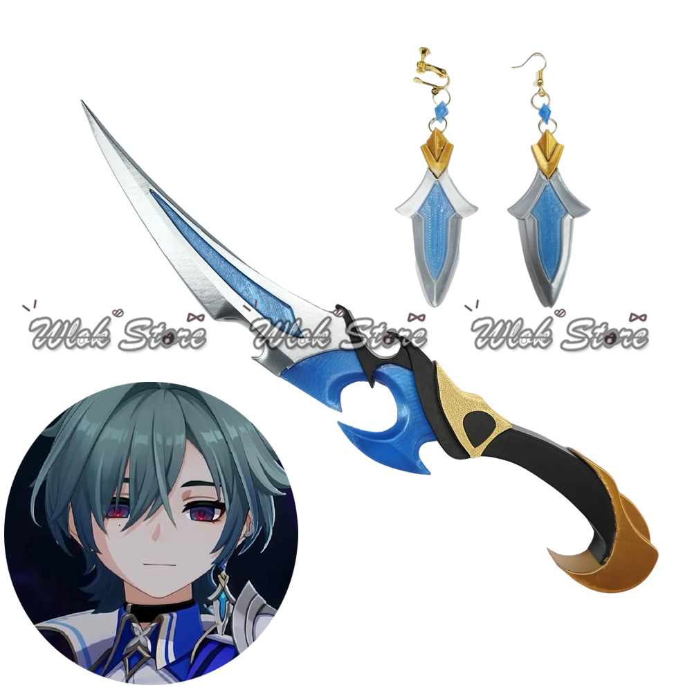 3D Printing Earrings - Genshin Impact Lohen Cosplay 3D Printed