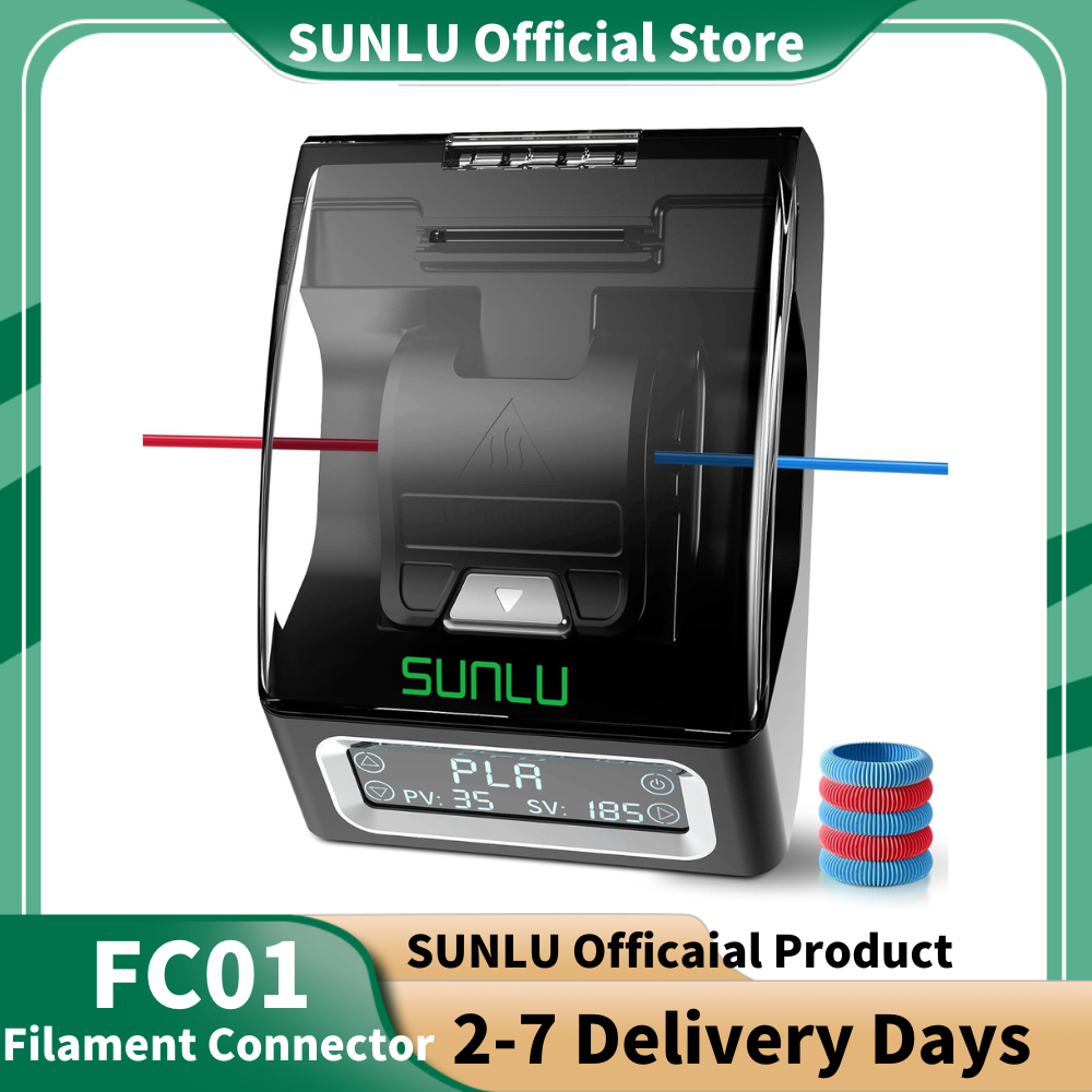 3D Printing Process - SUNLU FC01 Filament Connector Fast Heating
