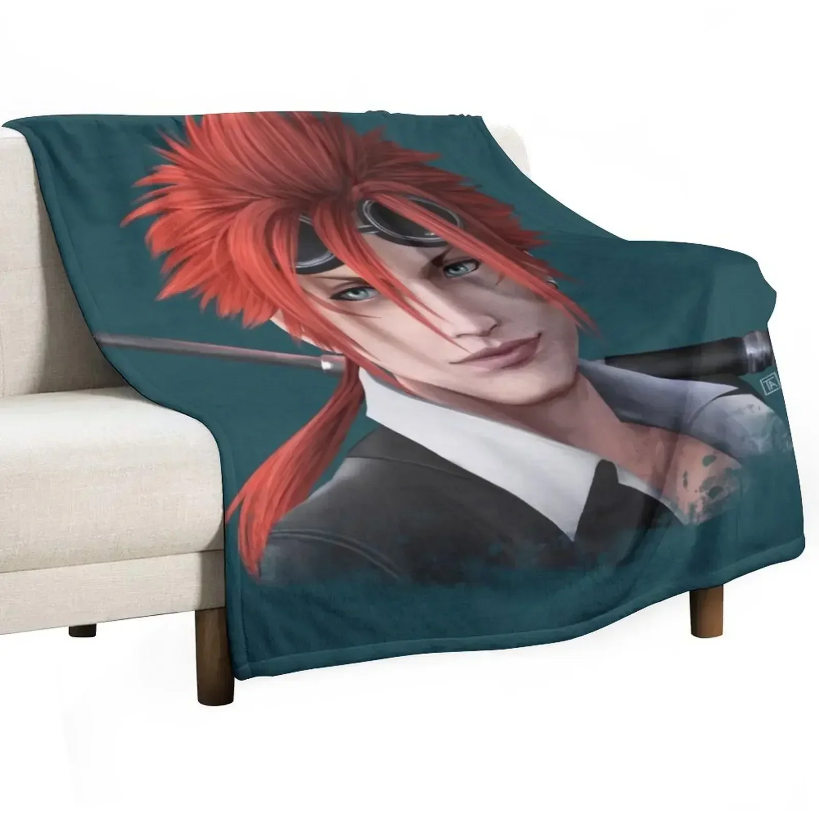 3D Printing Use - Reno - FF7R Throw Blanket Lightweight