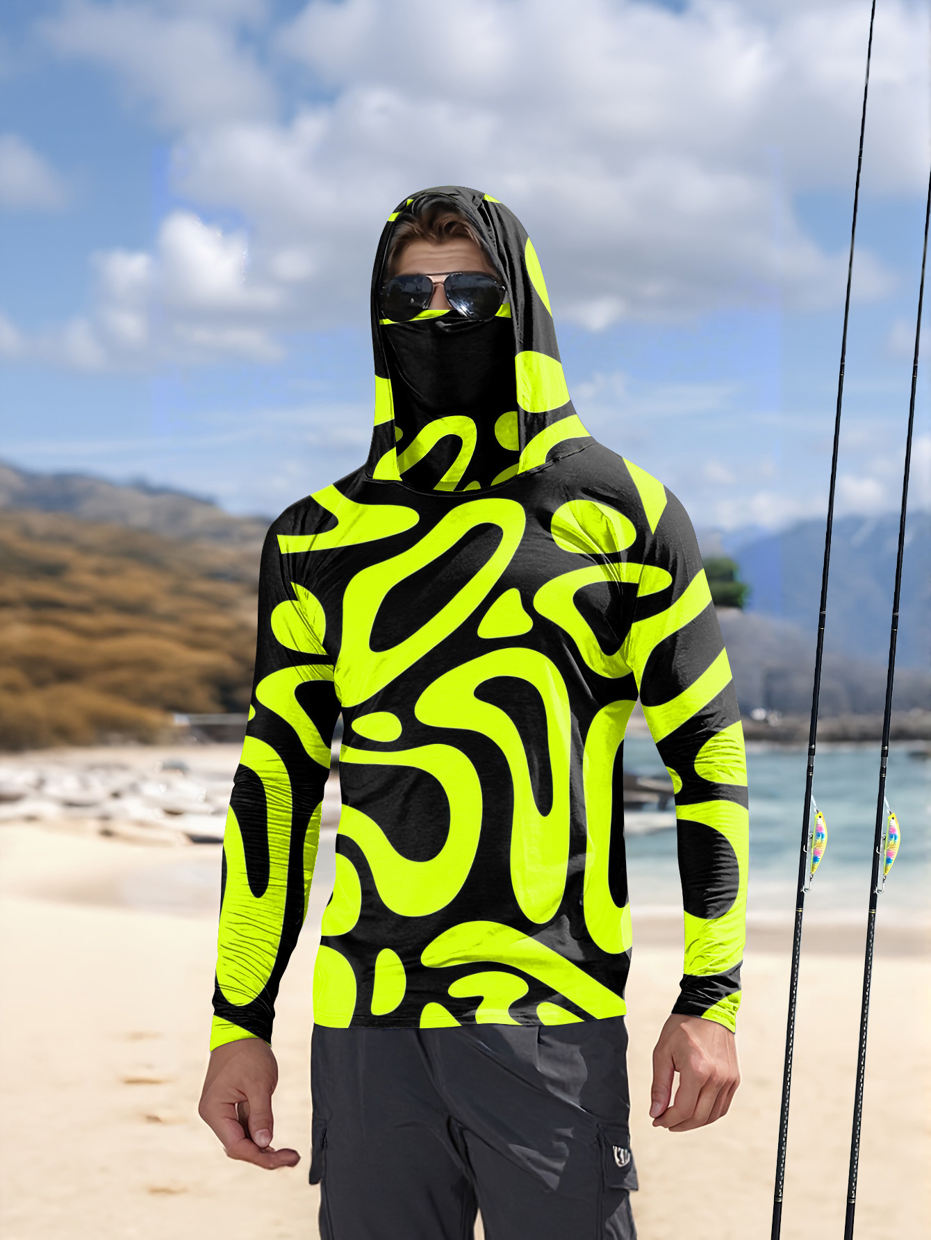 3D Printing Service - 2026 Summer New Style Men's Long-Sleeved