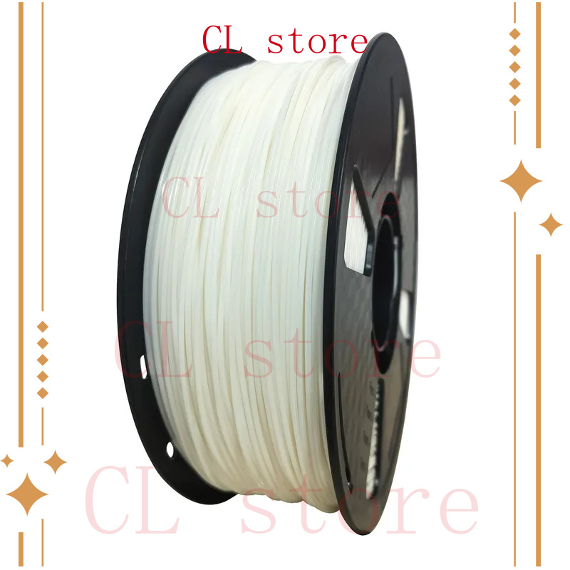3D Printing Tpe - 40D TPE Filament White 1.75mm 1KG
