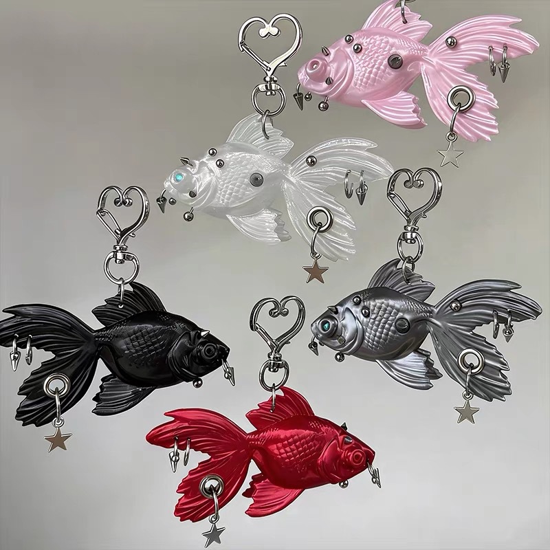Gothic Punk Goldfish 3D Printe - 3D Printing Use recension och pris
