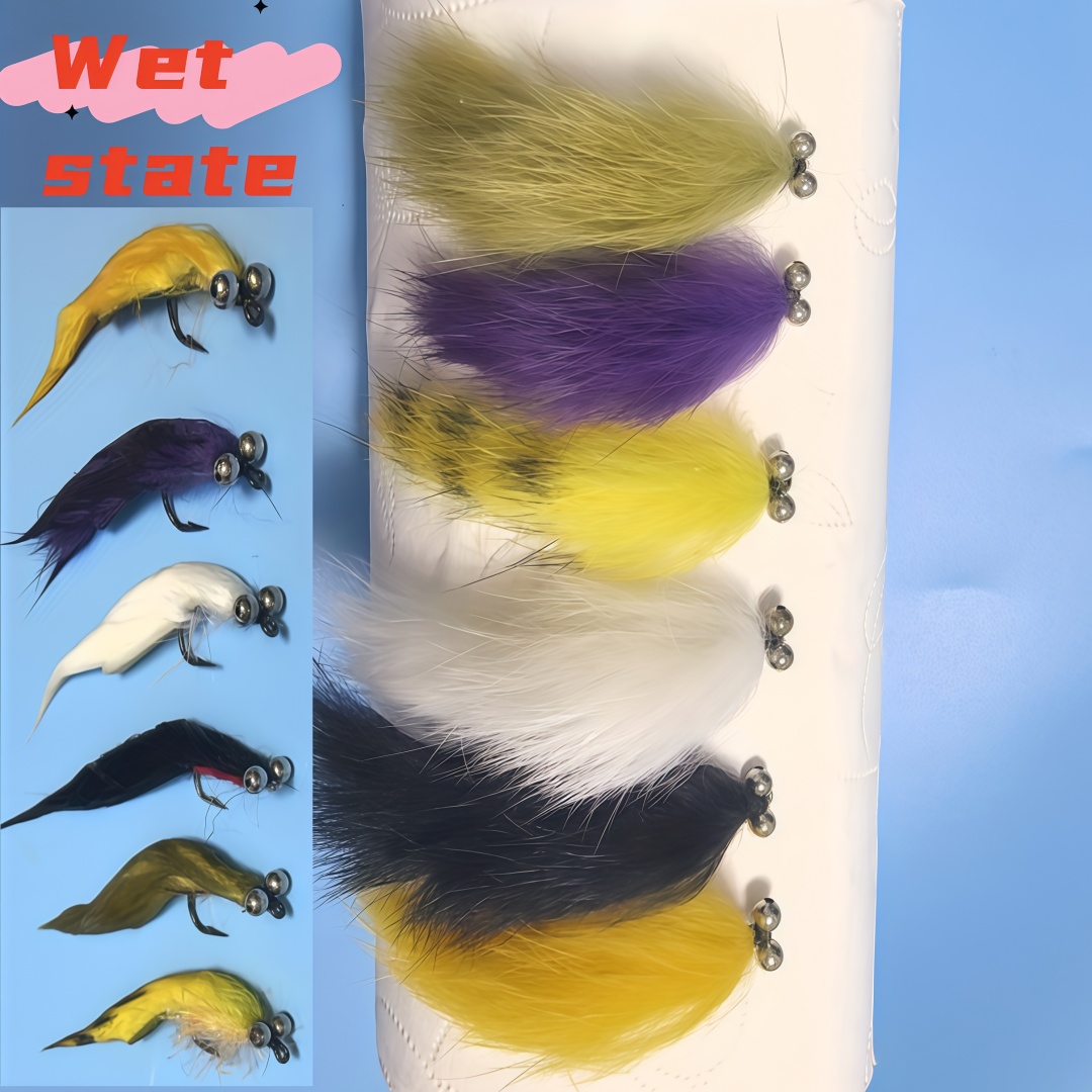 5PCS Zonker Streamer Flies wit - 3D Printing Lure recension och pris