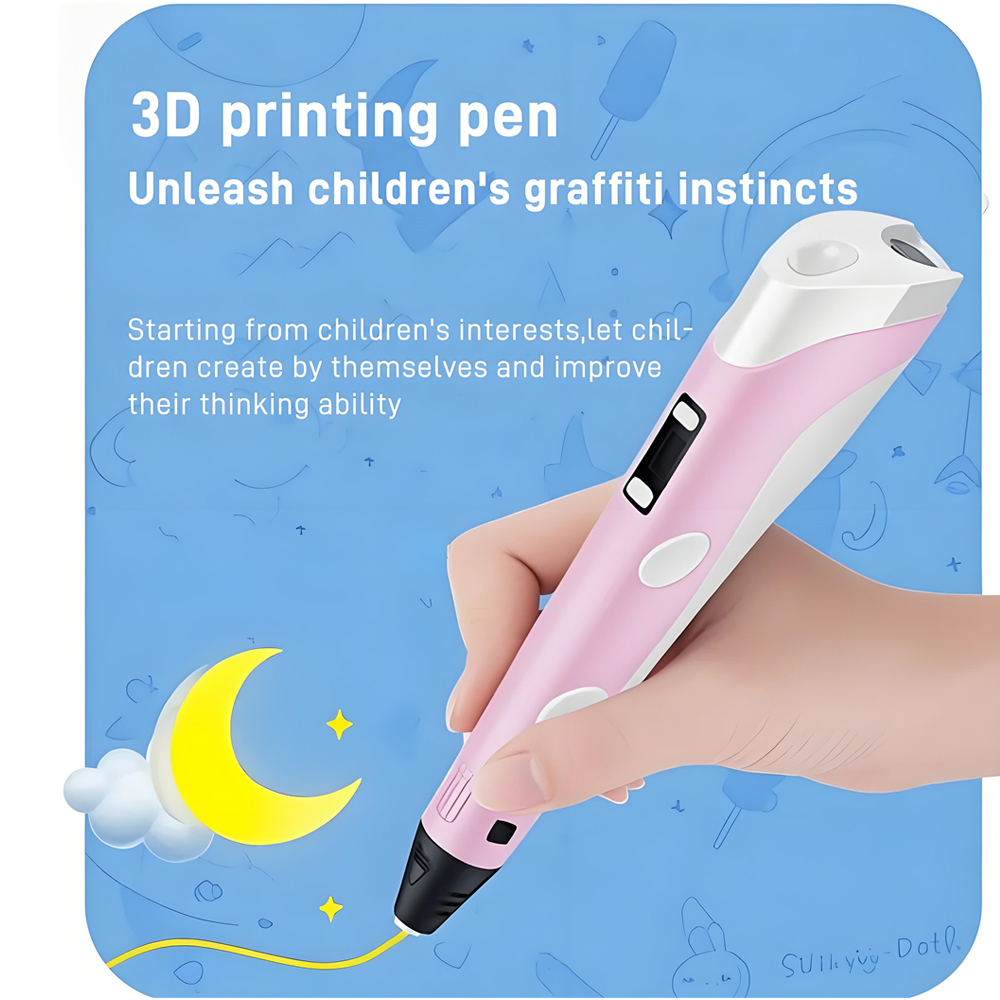 3D Pen With LCD Screen Compati - 3D Printing Pen For Kids recension och pris