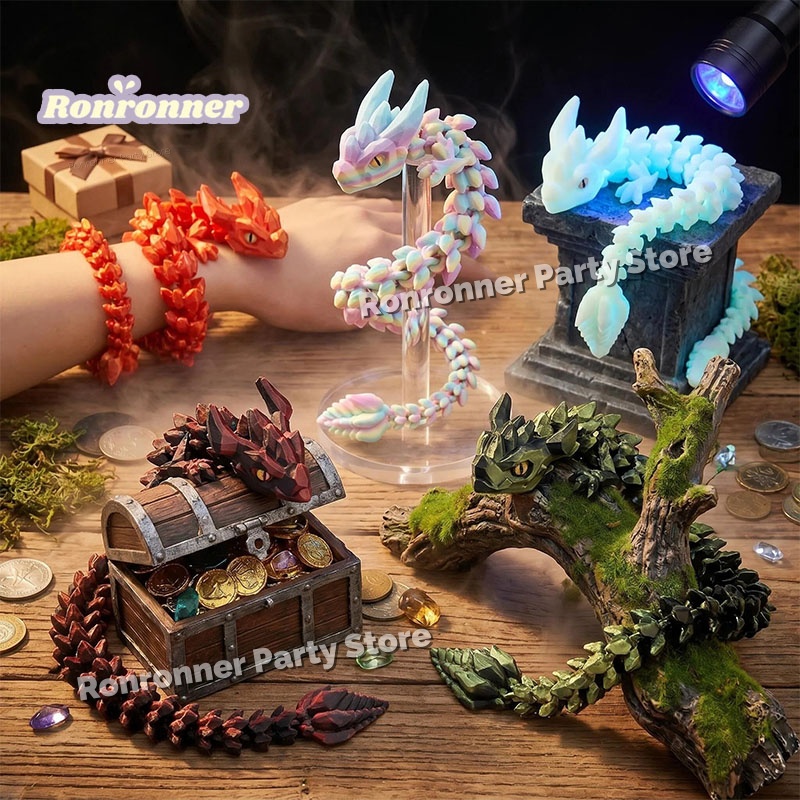 30CM 3D Printing Dragon Aurora - 3D Printing Action Figure recension och pris