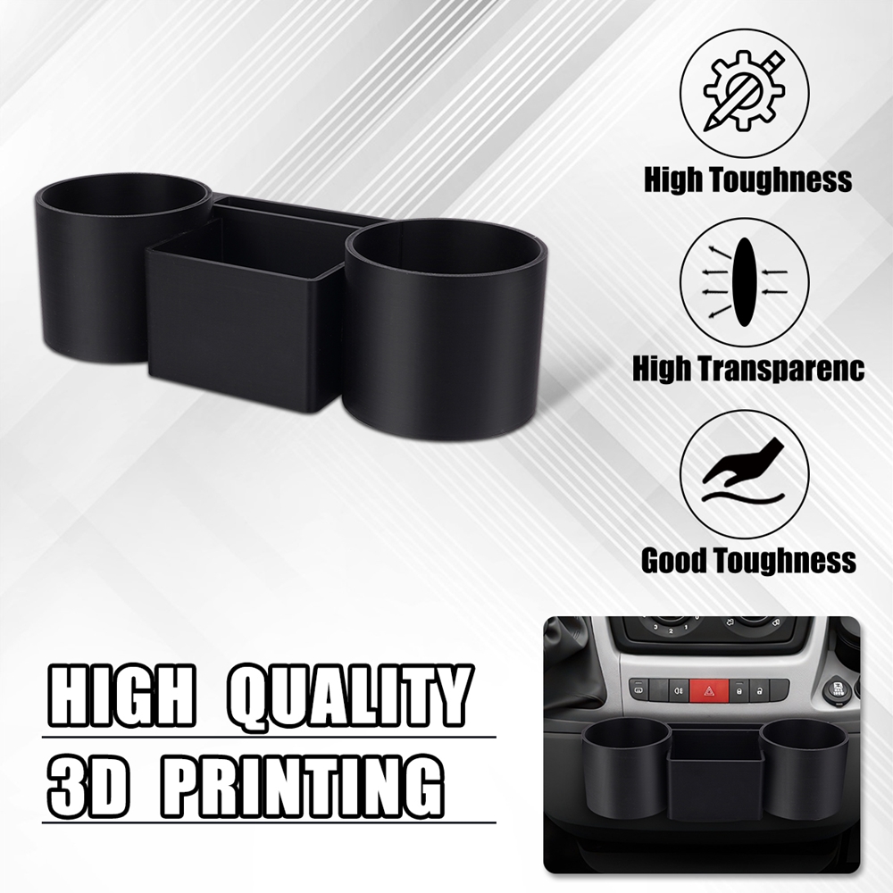 Center Console Dual Cup Holder - 3D Printing Holder recension och pris