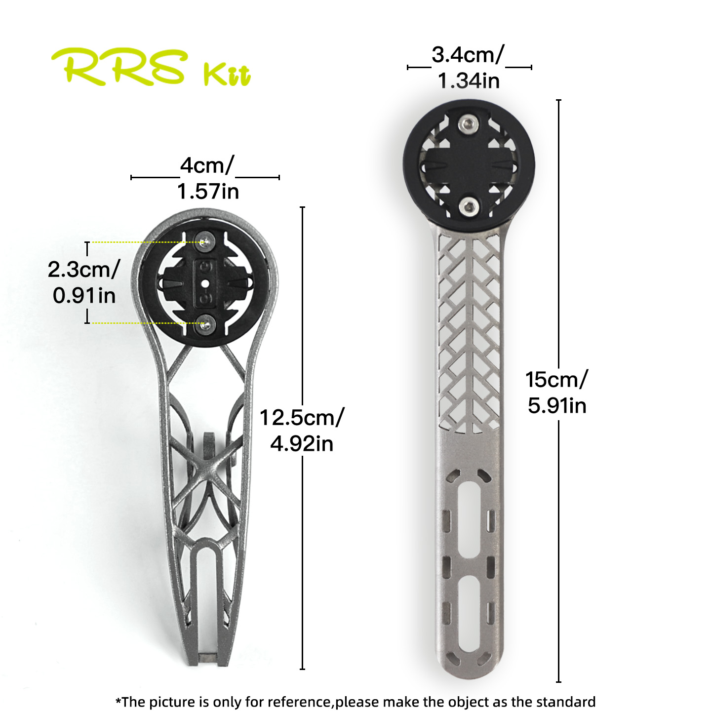 RRSKIT 3D Printed Titanium All - 3D Printing Holder recension och pris