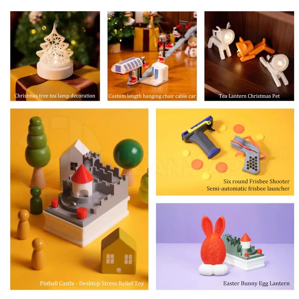 For Bambu Lab DIY Creative Mod - 3D Printing Process recension och pris