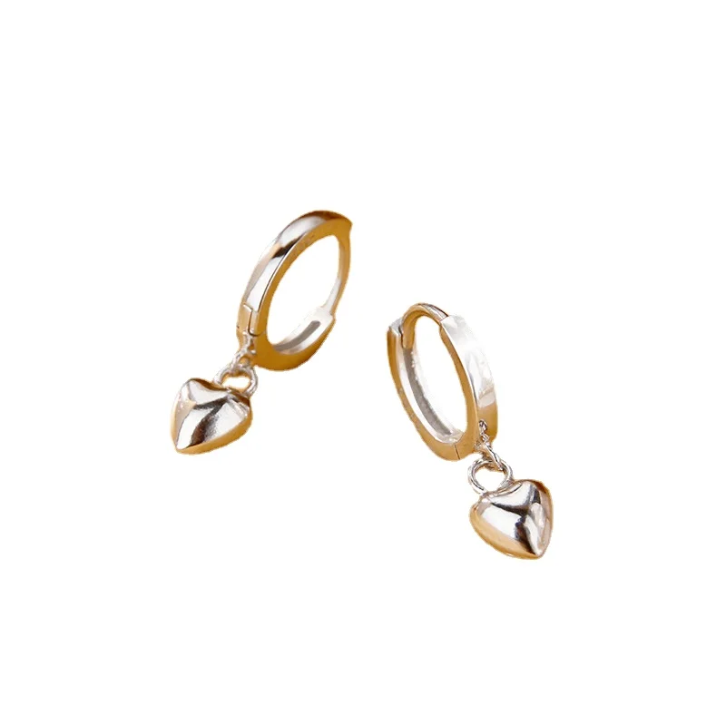 Silver Plated Huggie Hoop Earr - 3D Printing Earrings recension och pris