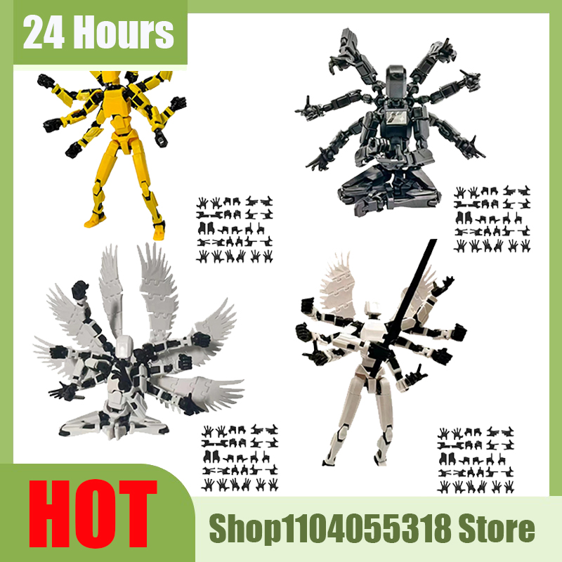 Multi-Jointed Movable Shapeshi - 3D Printing Action Figure recension och pris