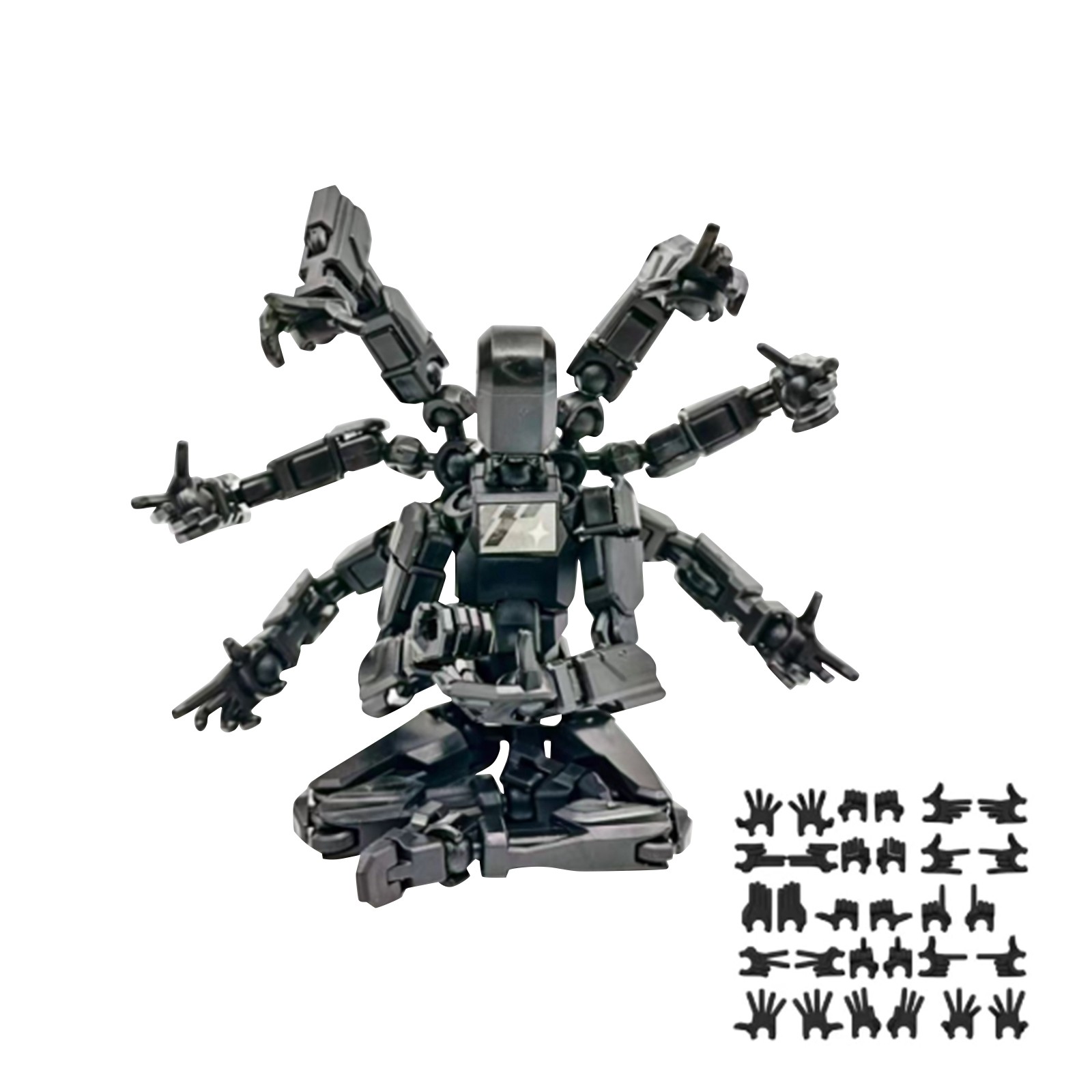 Multi-Jointed Movable Shapeshi - 3D Printing Action Figure recension och pris