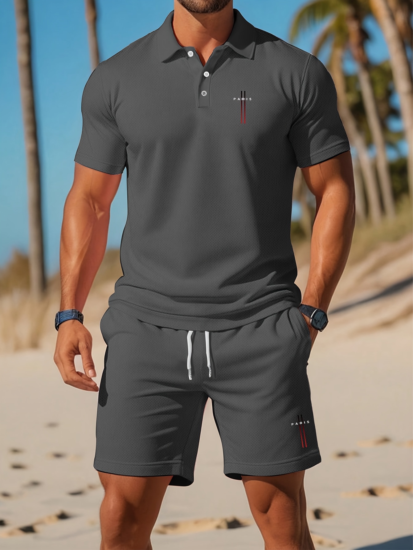 2026 Summer Men's Polo Shirt S - 3D Printing Service recension och pris