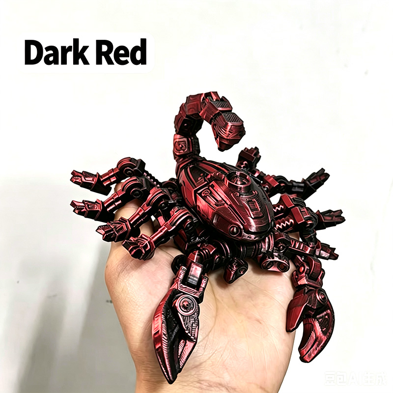 3D Printed Mechanical Scorpion - 3D Printing Action Figure recension och pris