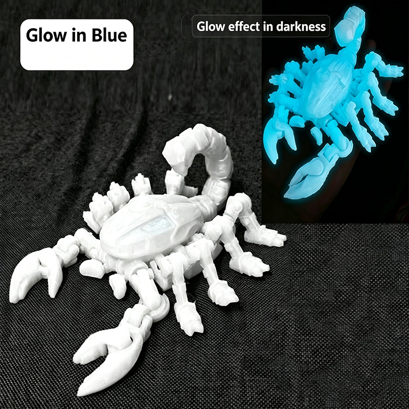 3D Printed Mechanical Scorpion - 3D Printing Action Figure recension och pris