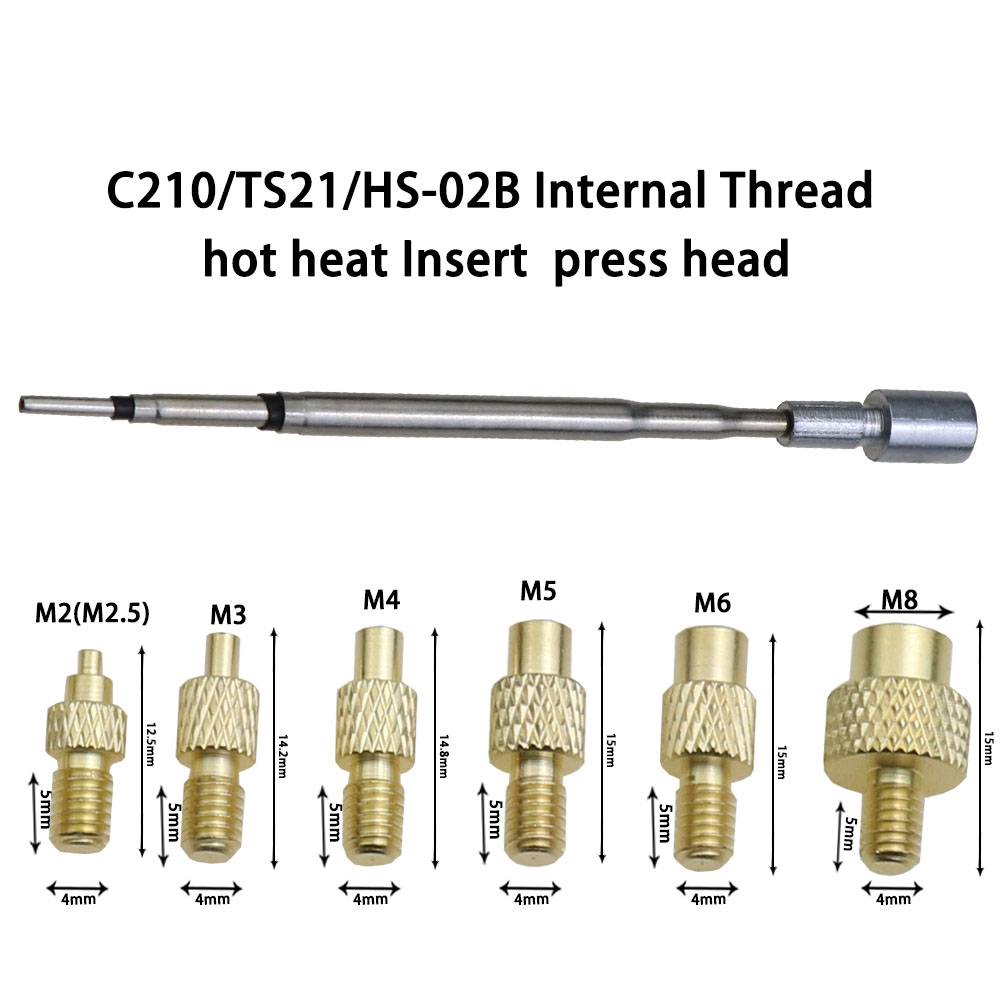 C210/TS21/HS-02B Heat Insert N - 3D Printing Process recension och pris