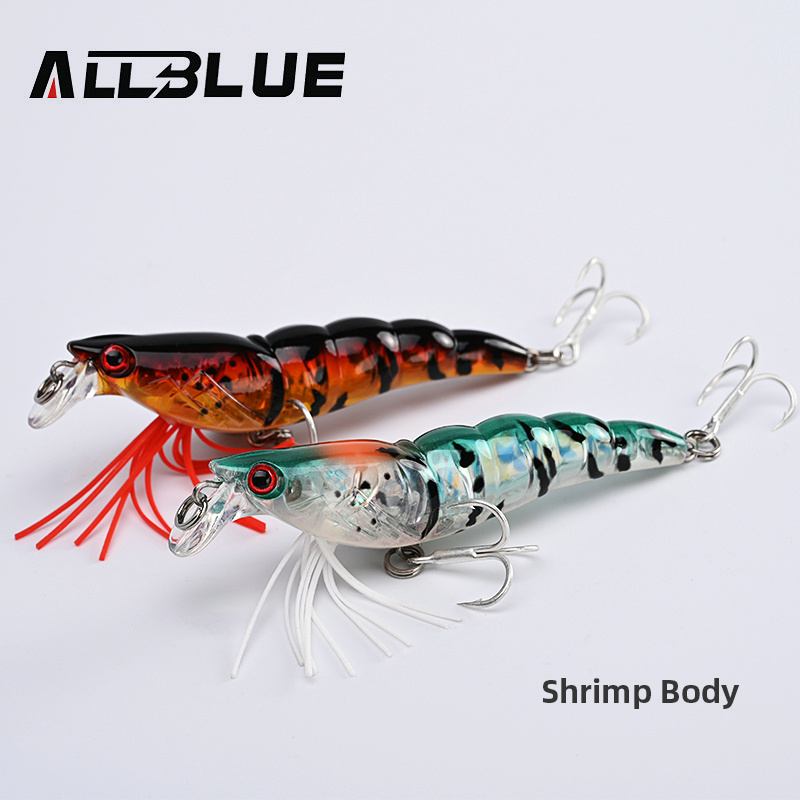 ALLBLUE 3D Flash Shrimp 70mm 7 - 3D Printing Lure recension och pris