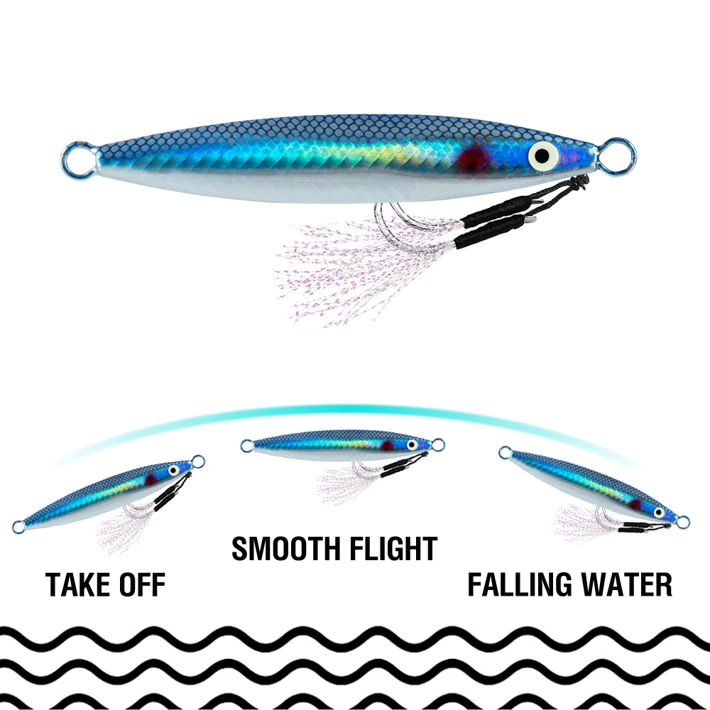 5Pcs Luminous Fishing Bait 10/ - 3D Printing Lure recension och pris