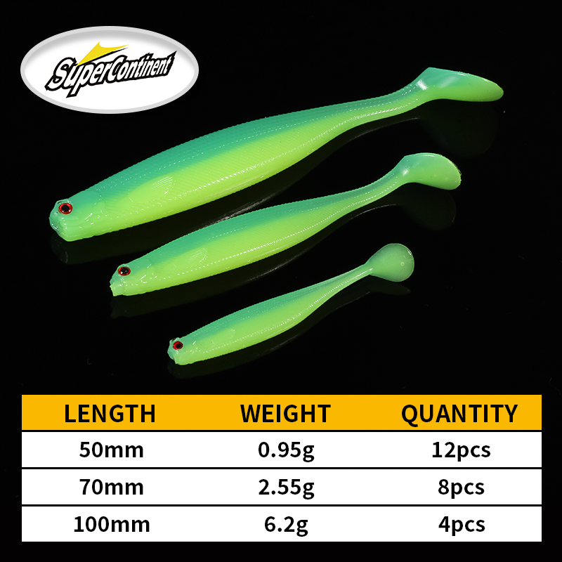 2022 Supercontinent ShadTeez 5 - 3D Printing Lure recension och pris