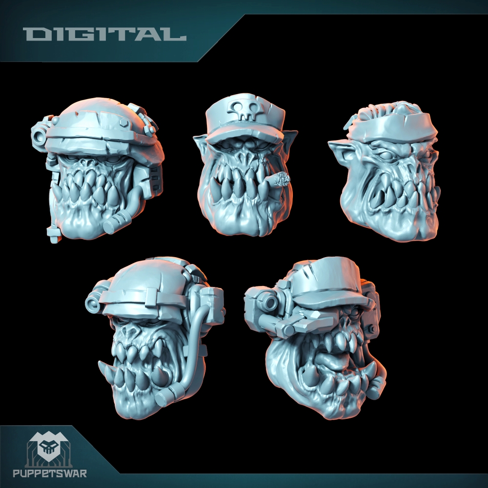 Orc Ultimate Badasses Squad, G - 3D Printing Action Figure recension och pris