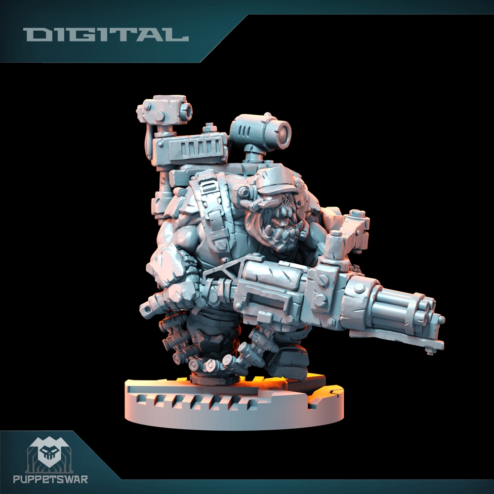 Orc Ultimate Badasses Squad, G - 3D Printing Action Figure recension och pris