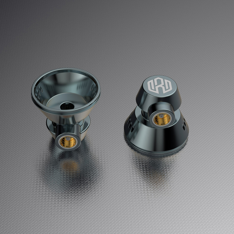 Flat-headphone 15.4mm Wind Chi - 3D Printing Aluminium recension och pris