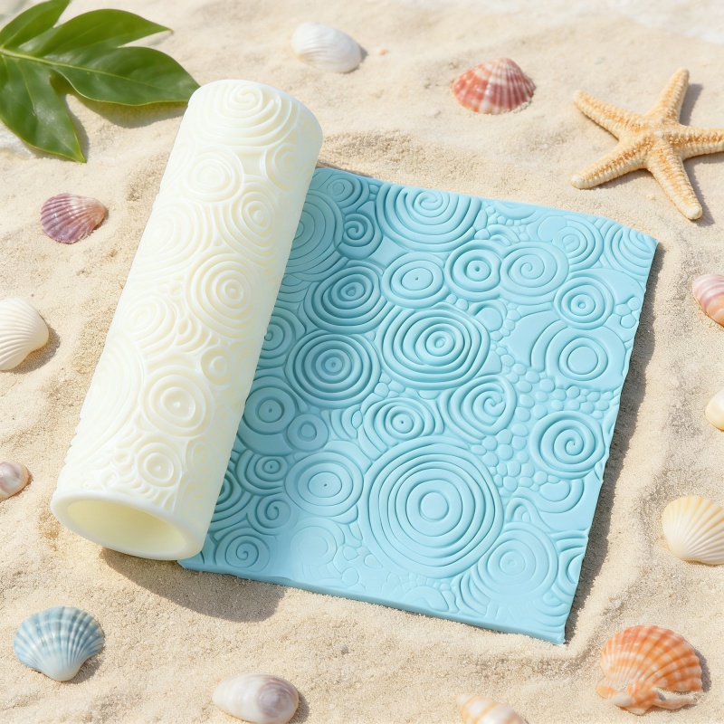 Spiral Swirl Clay Texture Roll - 3D Printing Earrings recension och pris