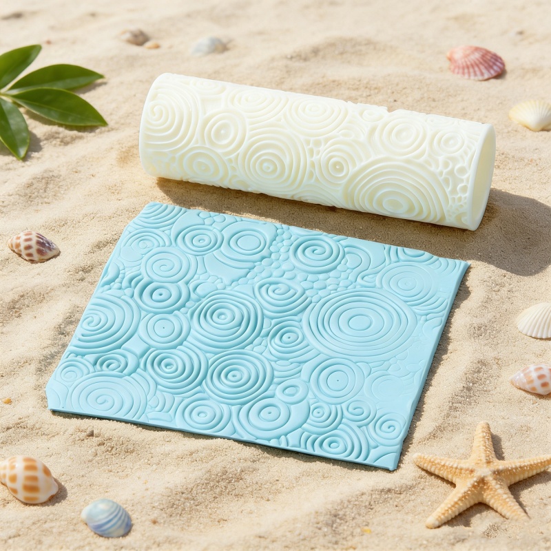 Spiral Swirl Clay Texture Roll - 3D Printing Earrings recension och pris