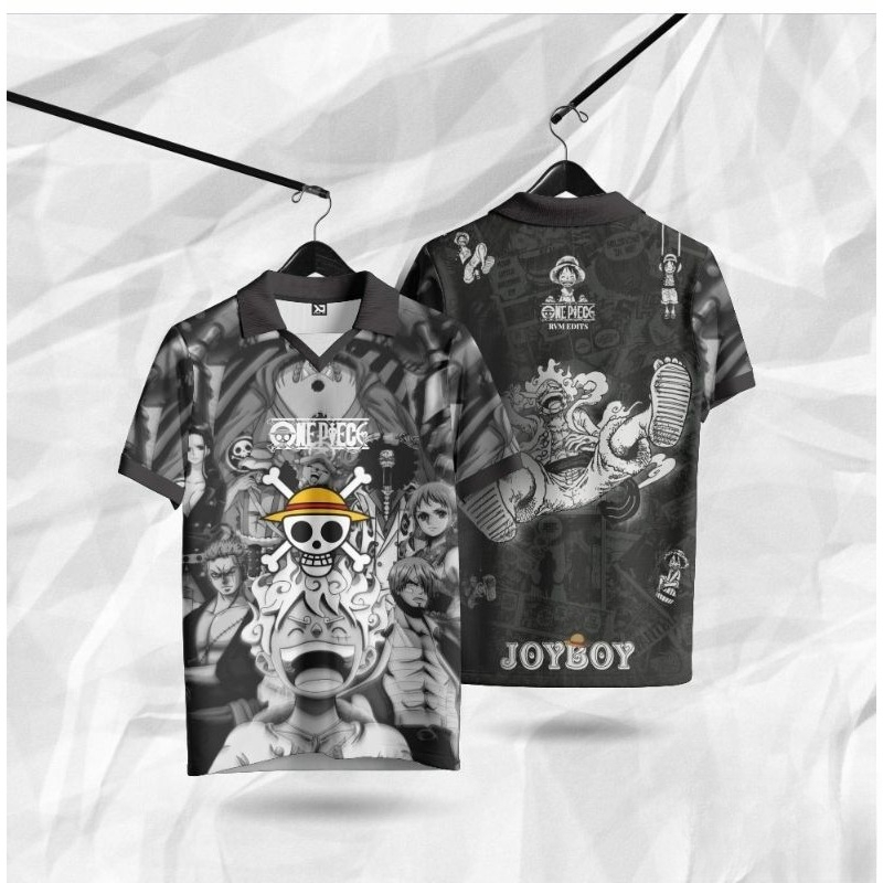One Piece Luffy Anime Polo T-S - 3D Printing Luffy recension och pris