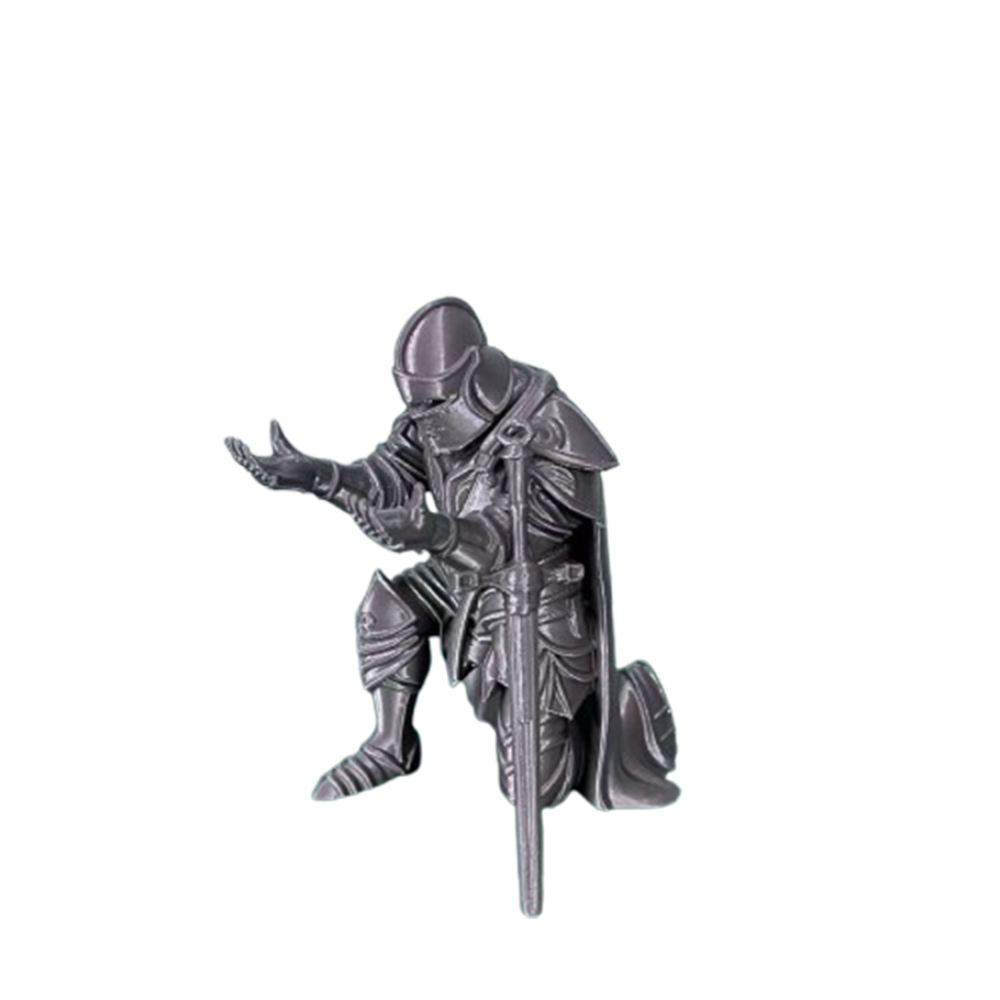 Funny Kneeling Knight Pen Hold - 3D Printing Holder recension och pris