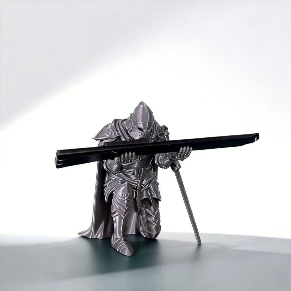 Funny Kneeling Knight Pen Hold - 3D Printing Holder recension och pris
