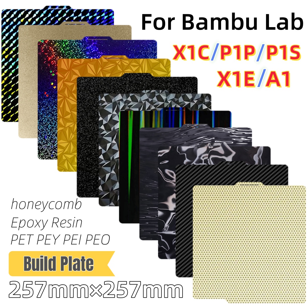 Build Plate 257x257 Spring Ste - 3D Printing Laboratory recension och pris