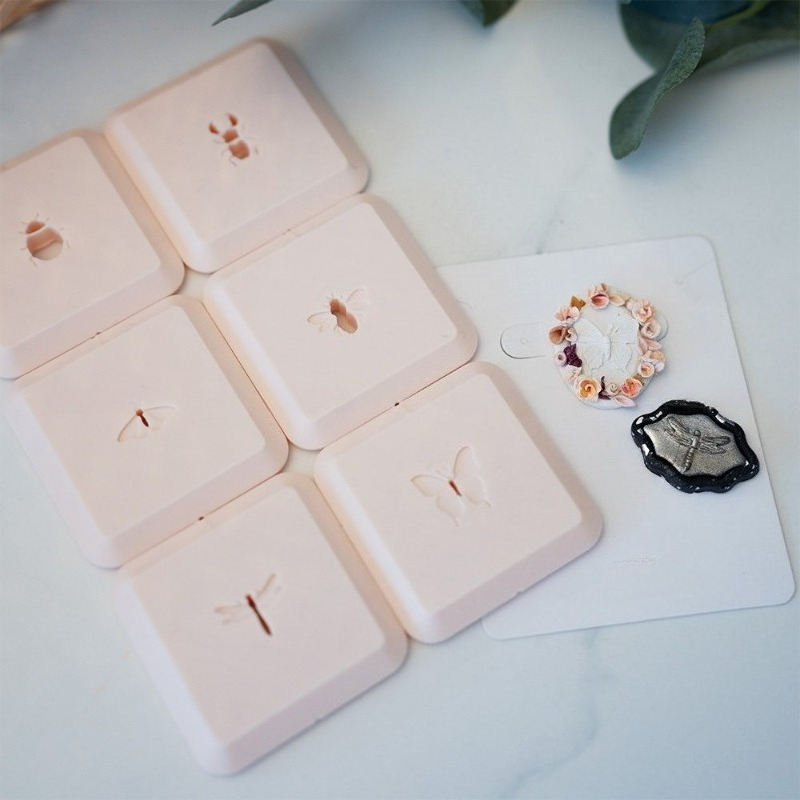 3D Insect Pattern Mold Summer  - 3D Printing Earrings recension och pris