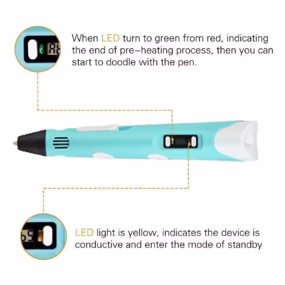 3D Pen For Children 3D Printin - 3D Printing Pen For Kids recension och pris