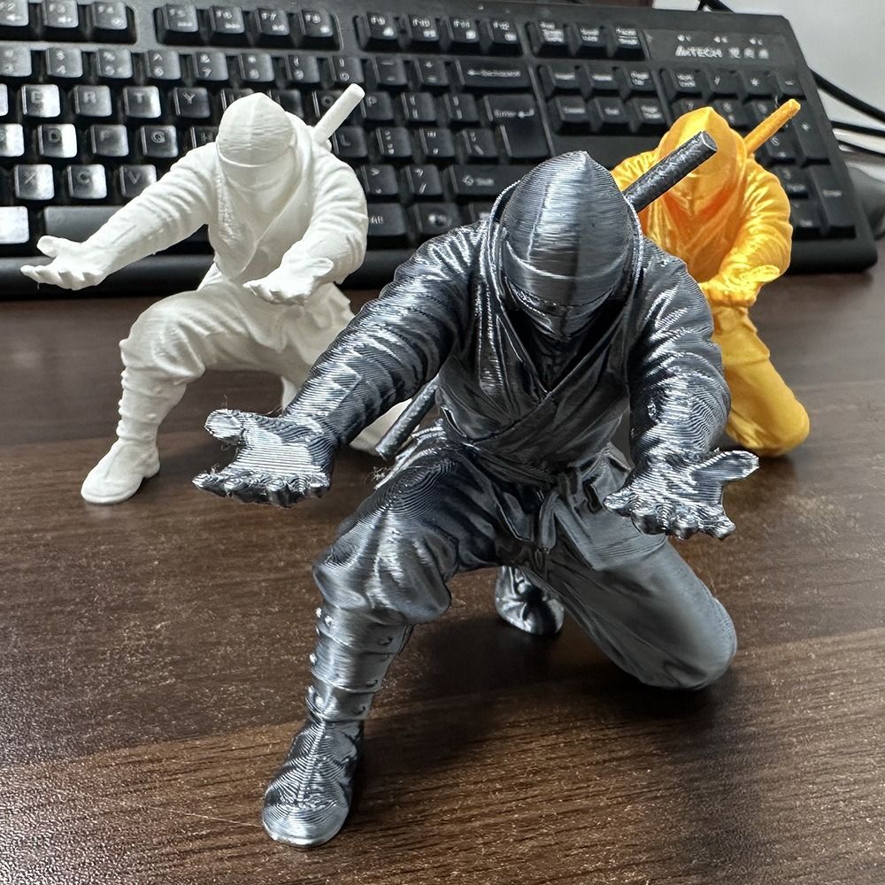Fashion Funny Ninja Ornaments  - 3D Printing Holder recension och pris