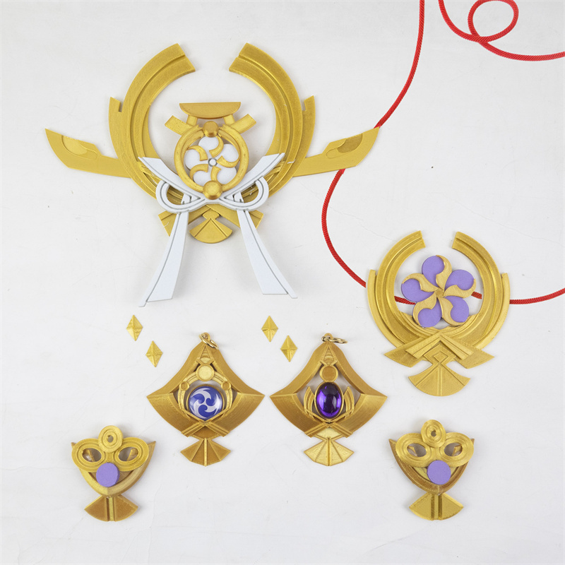 New Genshin Impact Yae Miko Co - 3D Printing Earrings recension och pris