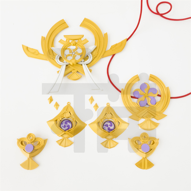 New Genshin Impact Yae Miko Co - 3D Printing Earrings recension och pris