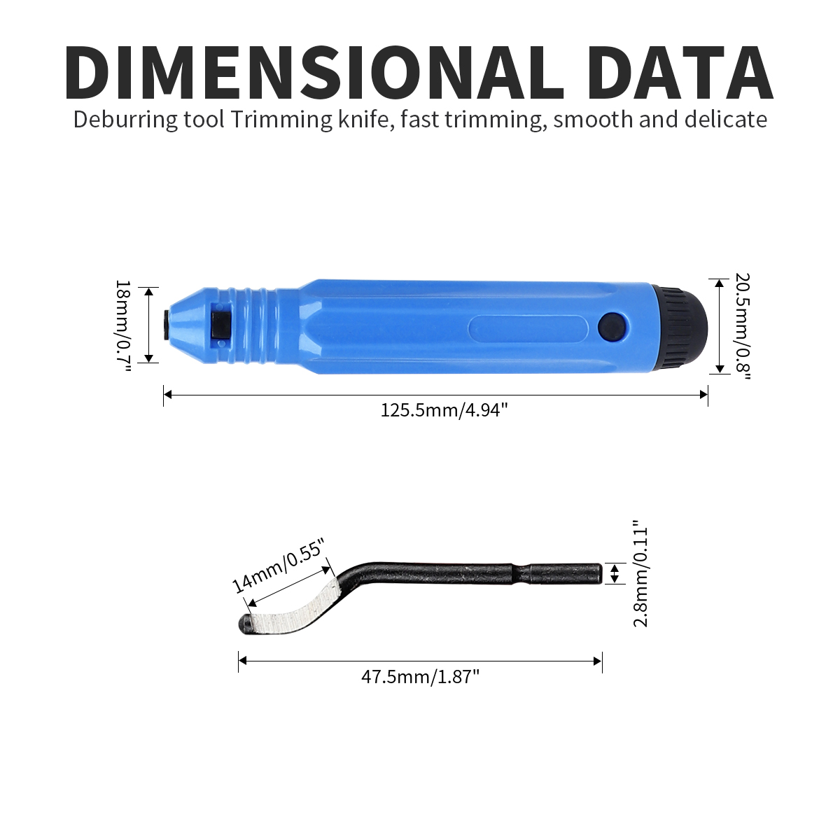 Onnfang 1PC Trimming knife Scr - 3D Printing Aluminium recension och pris
