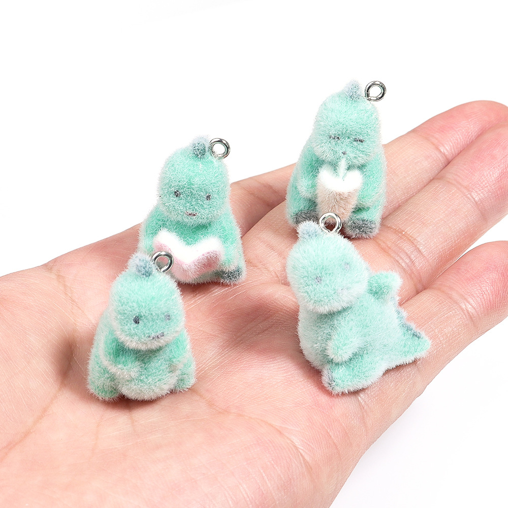 4Pcs 3D Mini Dinosaur Pendant  - 3D Printing Earrings recension och pris