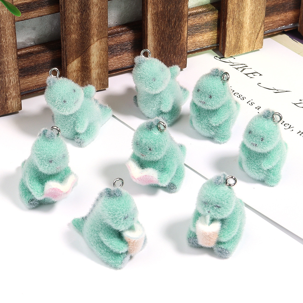 4Pcs 3D Mini Dinosaur Pendant  - 3D Printing Earrings recension och pris
