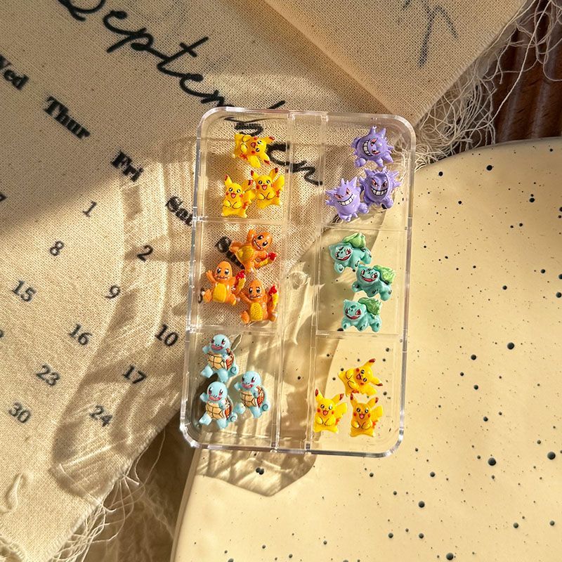 Pokemon nail art accessories,  - 3D Printing Nails recension och pris