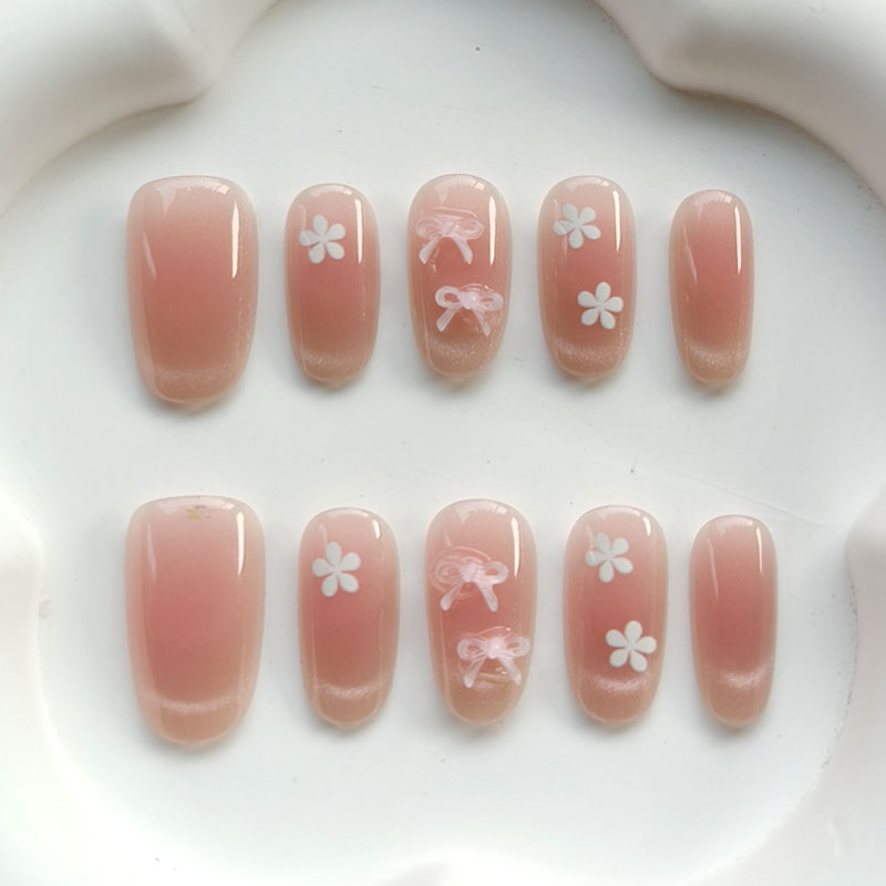 10Pcs Teenage Girl Fashion Cut - 3D Printing Nails recension och pris