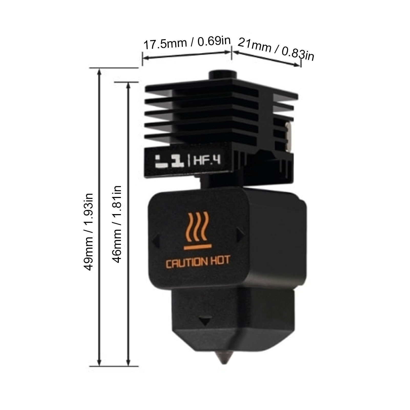 E5 High Flow Hotend Replacemen - 3D Printing Laboratory recension och pris