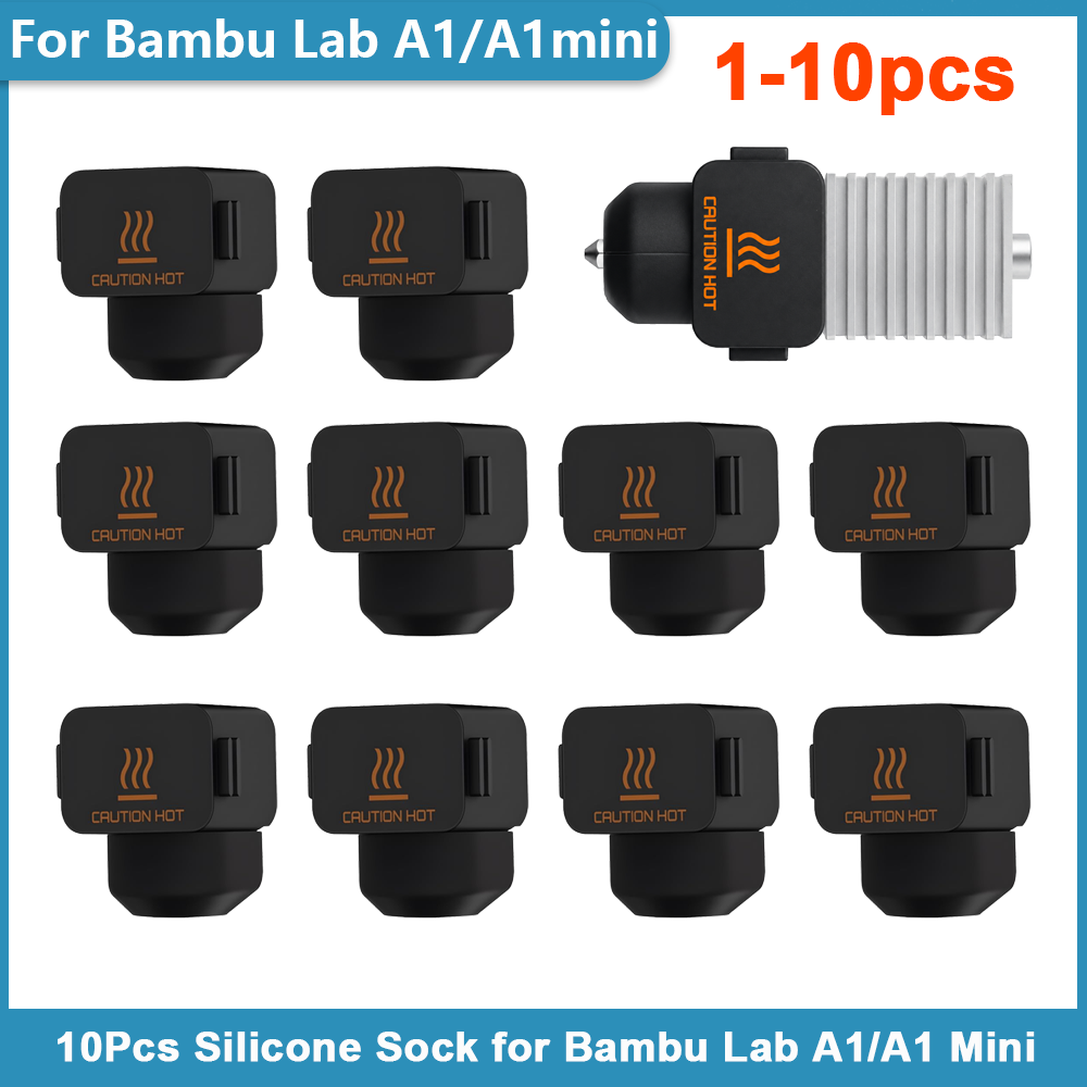 10Pcs Silicone Sock for Bambu  - 3D Printing Laboratory recension och pris