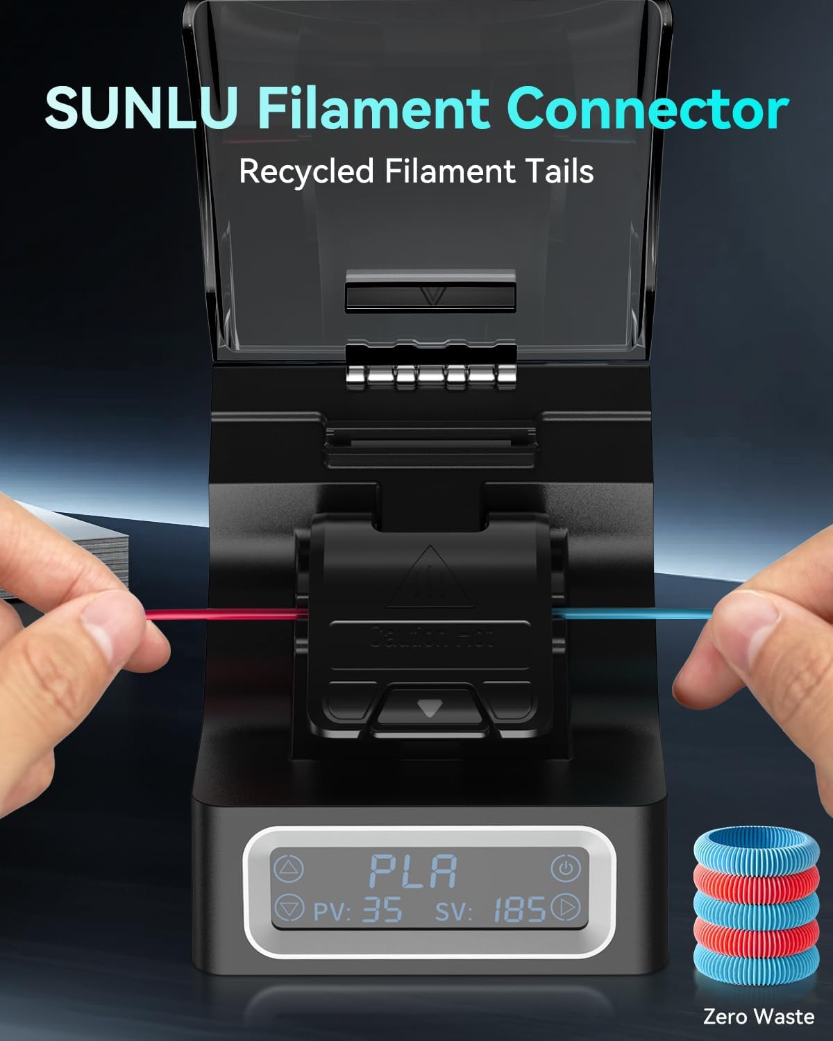 SUNLU FC01 Filament Connector  - 3D Printing Process recension och pris
