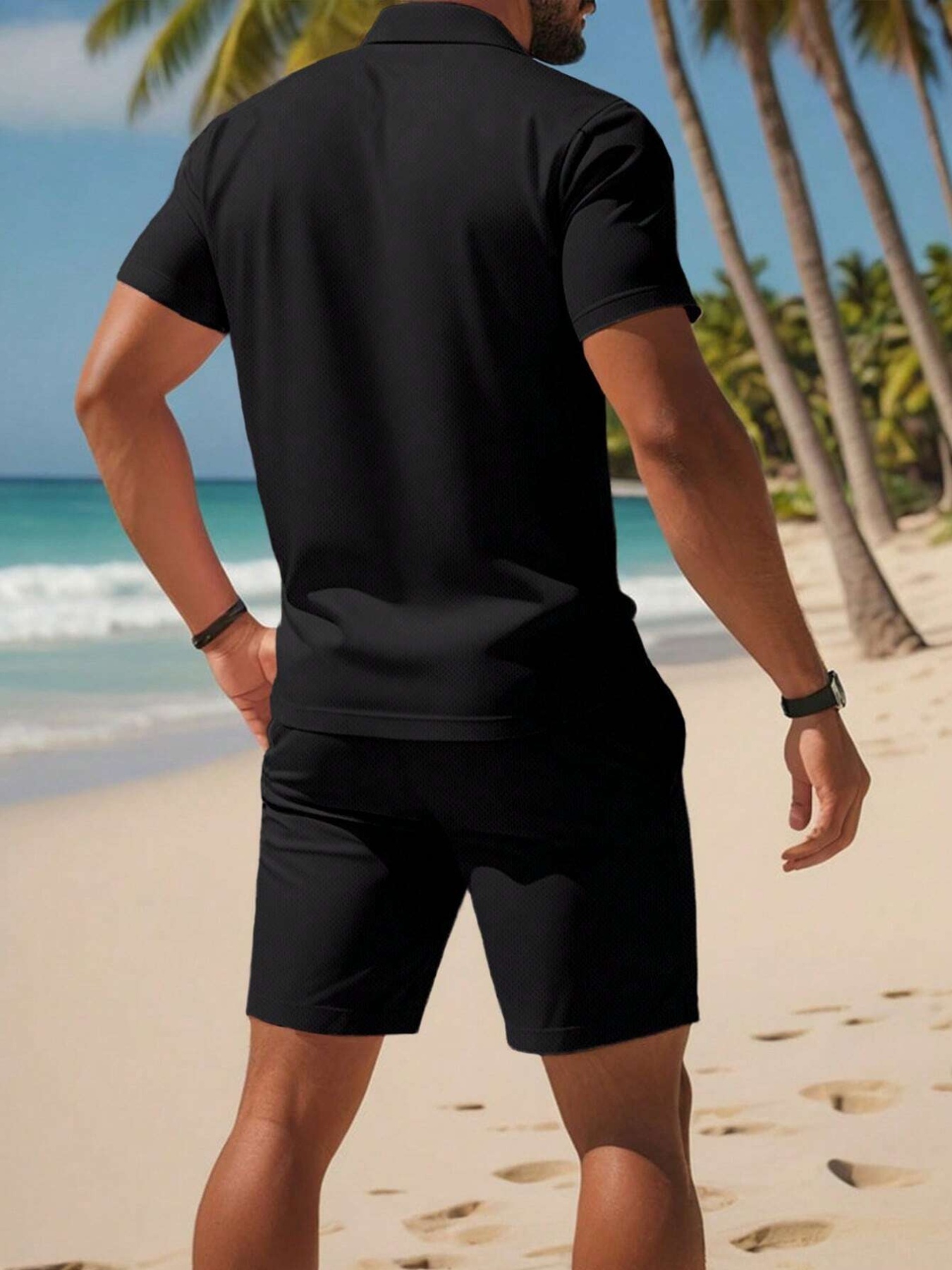 2026 Summer Men's Polo Shirt S - 3D Printing Service recension och pris