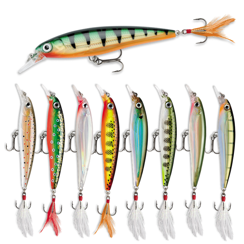 Floating Minnow Fishing Lures  - 3D Printing Lure recension och pris