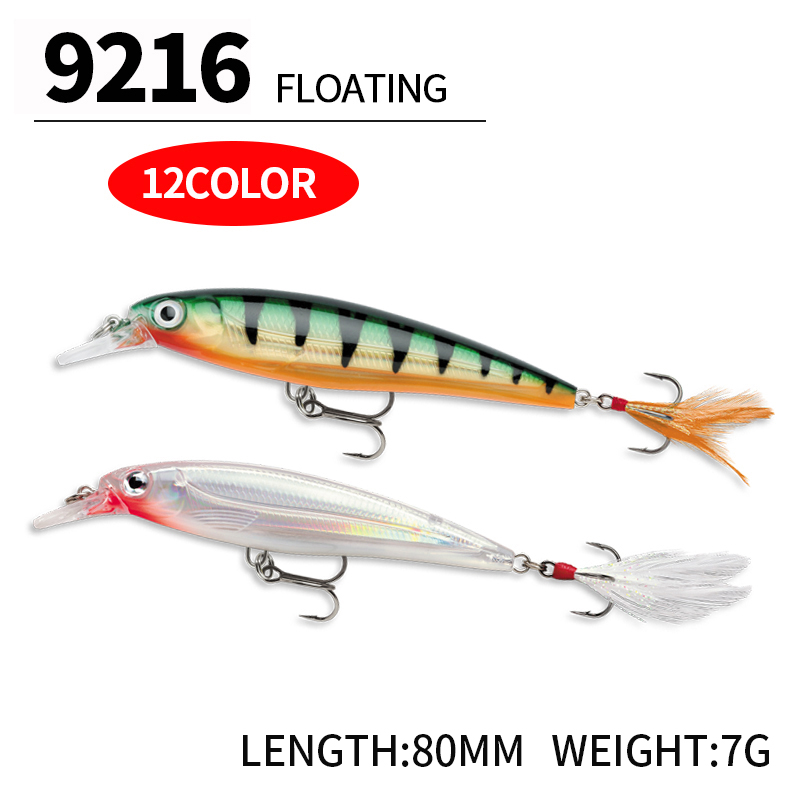 Floating Minnow Fishing Lures  - 3D Printing Lure recension och pris