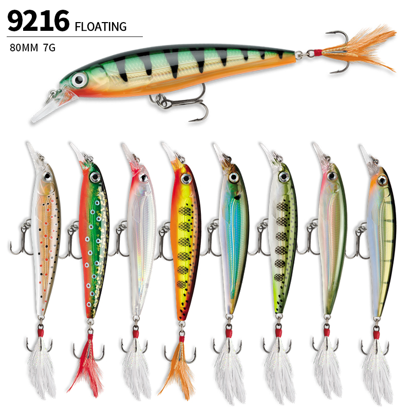 Floating Minnow Fishing Lures  - 3D Printing Lure recension och pris
