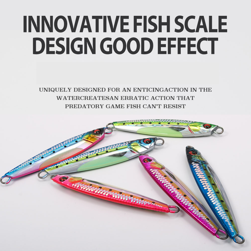 JIGGING PRO 40g 60g 80g Shore  - 3D Printing Lure recension och pris